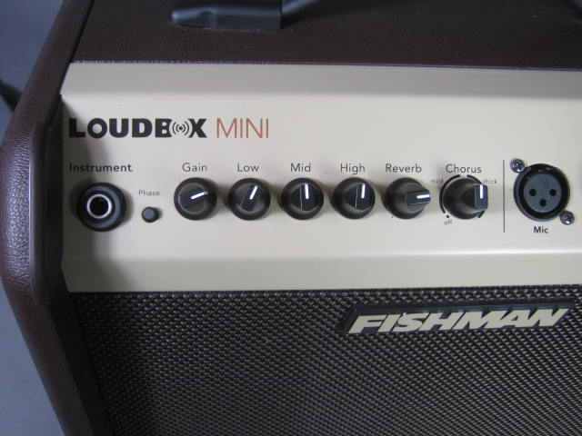Fishman Loudbox Mini PRO-LBX-500 Acoustic Guitar Amp Amplifier 60 Watt 2 Channel 2