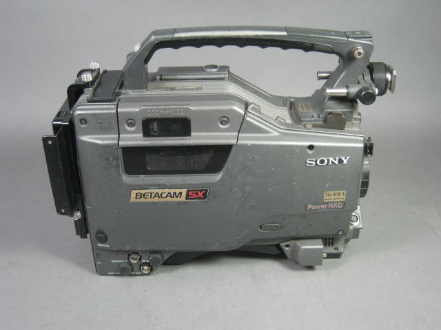 Sony DNW-9WS Betacam SX Power HAD 16:9/4:3 Pro Broadcast Camcorder Video Camera