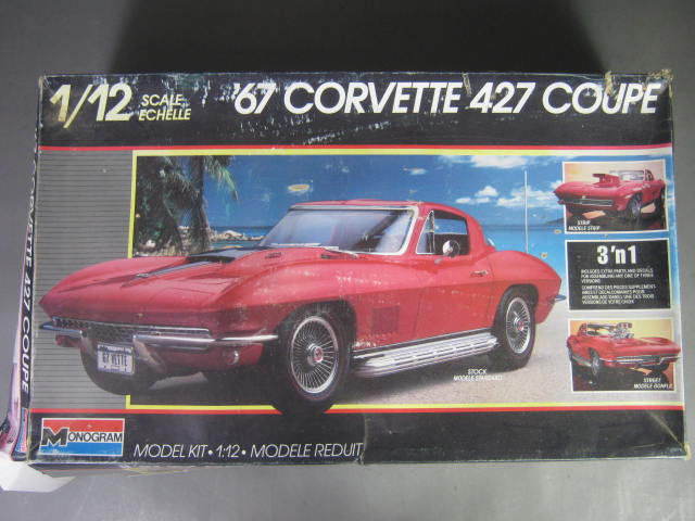 VTG Monogram 1967 Corvette 427 Coupe 3 