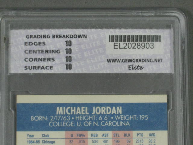 1987 Michael Jordan Fleer #59 GEM 10 1988 #17 #120 1989 All-Star 