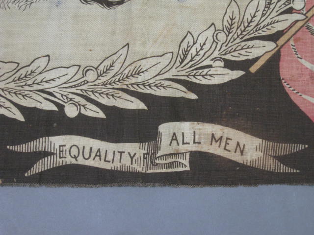 1880 James Garfield Chester Arthur Jugate Campaign Wall Hanging Union Equality + 6