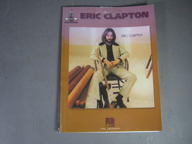 7 Sheet Music Guitar Tabs Books Lot Eric Clapton Cream Mr Big RacerX Hal Leonard 7