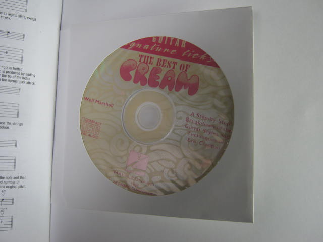 7 Sheet Music Guitar Tabs Books Lot Eric Clapton Cream Mr Big RacerX Hal Leonard 13