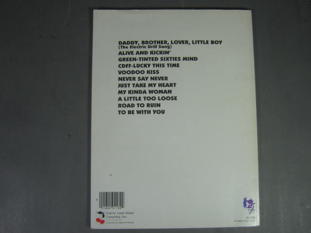 7 Sheet Music Guitar Tabs Books Lot Eric Clapton Cream Mr Big RacerX Hal Leonard 15