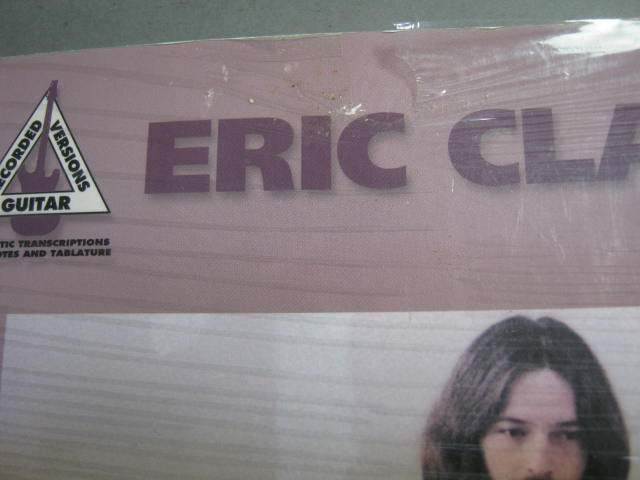 7 Sheet Music Guitar Tabs Books Lot Eric Clapton Cream Mr Big RacerX Hal Leonard 26