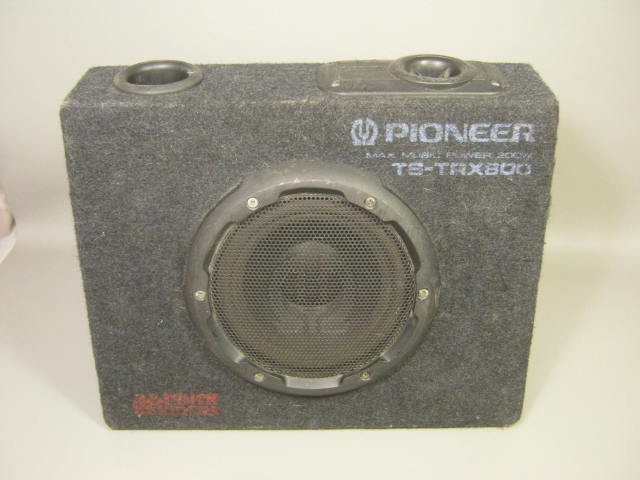 2 Vtg Pioneer TS-TRX800 Truck Riders 2-Way 200W Peak 8" Sub Subwoofer Speakers 1