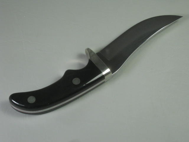 Vermont Custom Hand Made Skinner Skinning Hunting Knife Buffalo & Nickel Handle 1