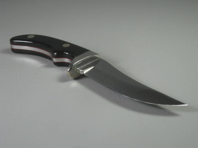 Vermont Custom Hand Made Skinner Skinning Hunting Knife Buffalo & Nickel Handle 2