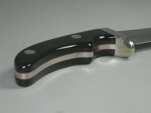 Vermont Custom Hand Made Skinner Skinning Hunting Knife Buffalo & Nickel Handle 3