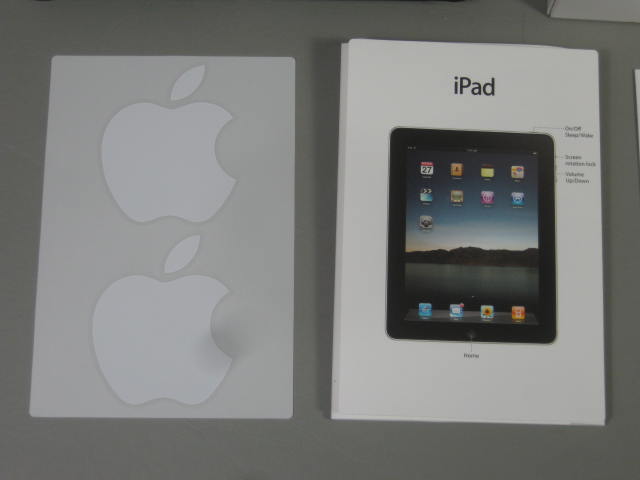 Apple Mac iPad 1st Gen Computer Tablet MB292LL Black 16GB WiFi w/Case Exc Cond 9
