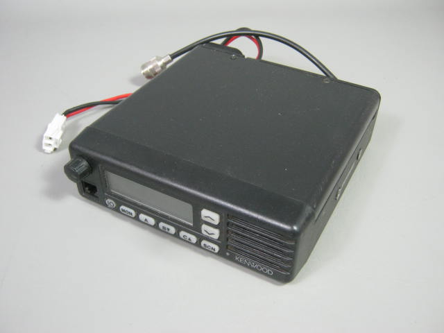 Kenwood TK-6110 Type 2 UHF 2-Way Mobile Radio ALH29351120 W/ Mic Wires Bracket + 1