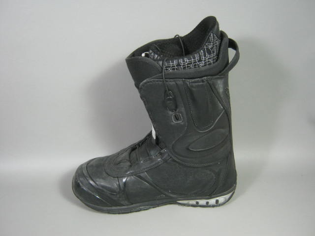 2009 Mens Burton SLX Snowboard Boots Size 10 Black/Carbon W/ Box RESERVE PRICE! 3
