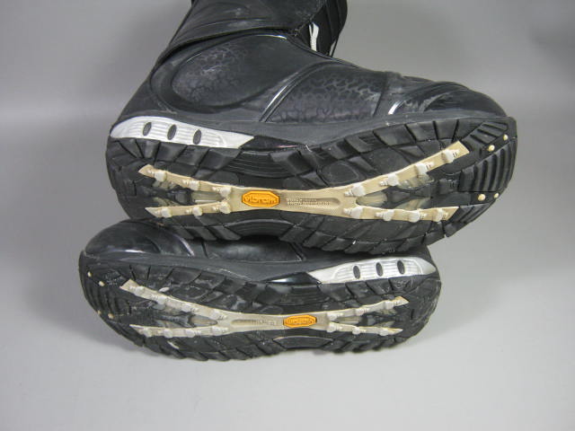 2009 Mens Burton SLX Snowboard Boots Size 10 Black/Carbon W/ Box RESERVE PRICE! 7