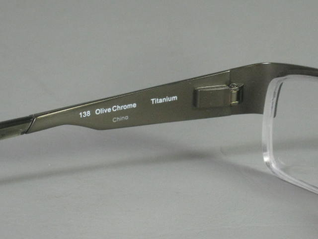 Oakley Ratchet 2.0 138 Olive Chrome Titanium Eyeglasses Glasses Frames With Case 5