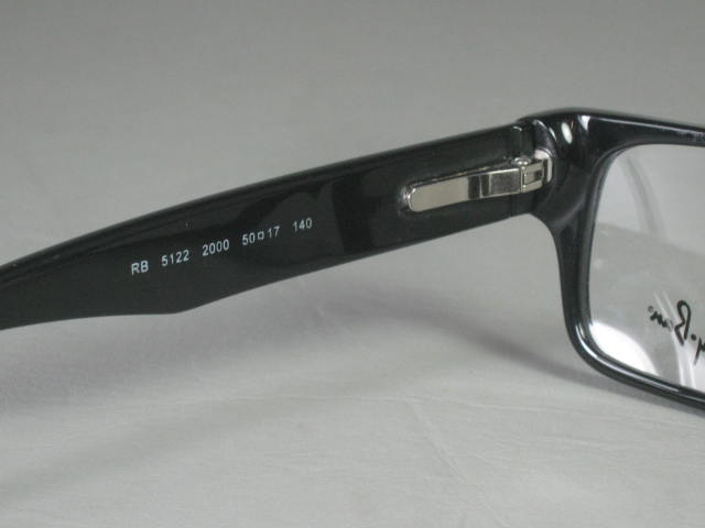 Ray Ban 5122 Glasses Eyeglasses Frames Glossy Black RB 2000 50 17 140 With Case! 5