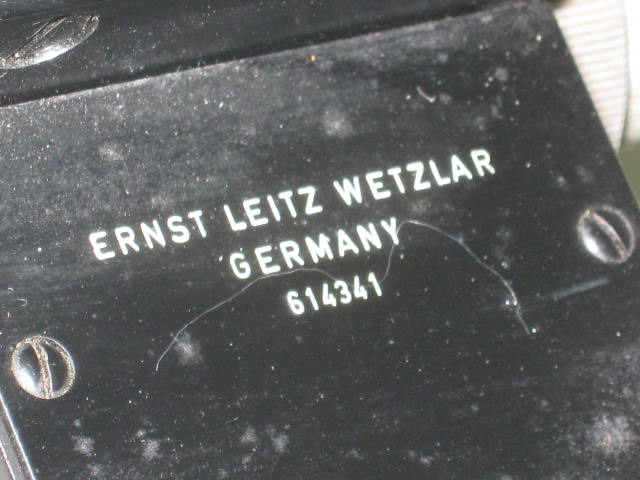 Vtg Ernst Leitz Wetzlar Germany Binocular Microscope W/ 4 Objective Lenses NR! 8
