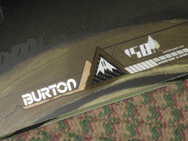 2005 Burton Custom 158 158cm Snowboard Only W/O Bindings Or Boots NO RESERVE BID 3