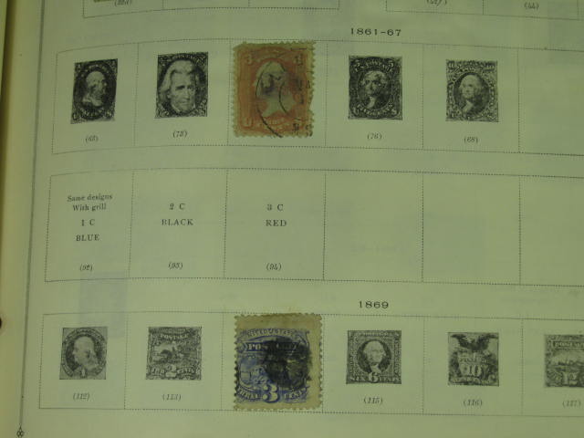 Vtg Scott International Junior Postage Stamp Album Collection Lot Copyright 1943 4