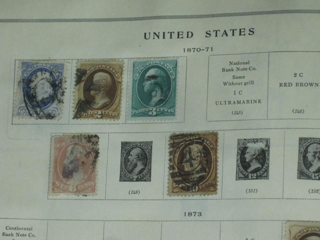 Vtg Scott International Junior Postage Stamp Album Collection Lot Copyright 1943 6