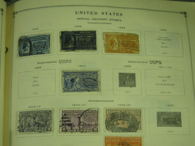 Vtg Scott International Junior Postage Stamp Album Collection Lot Copyright 1943 26