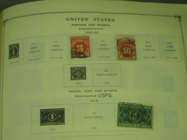 Vtg Scott International Junior Postage Stamp Album Collection Lot Copyright 1943 28