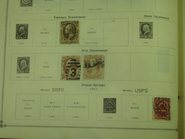 Vtg Scott International Junior Postage Stamp Album Collection Lot Copyright 1943 29