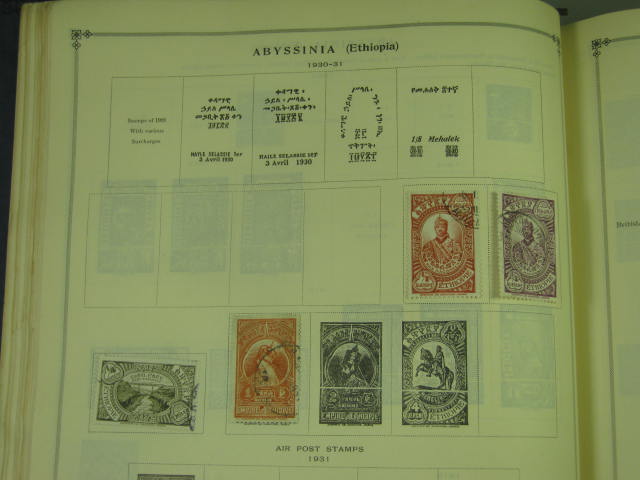 Vtg Scott International Junior Postage Stamp Album Collection Lot Copyright 1943 31