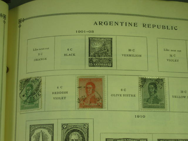 Vtg Scott International Junior Postage Stamp Album Collection Lot Copyright 1943 35