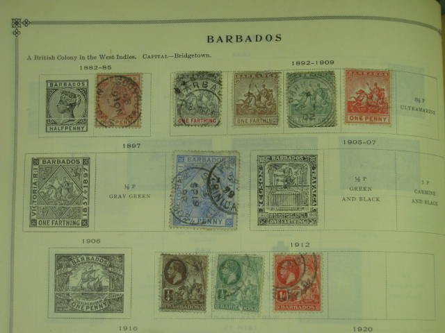 Vtg Scott International Junior Postage Stamp Album Collection Lot Copyright 1943 49