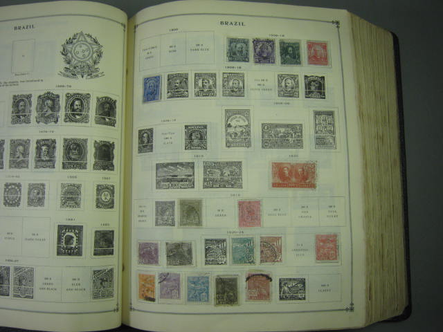 Vtg Scott International Junior Postage Stamp Album Collection Lot Copyright 1943 58