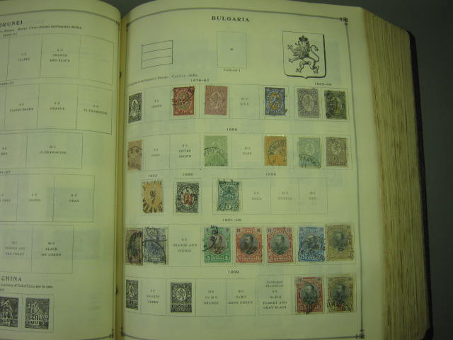 Vtg Scott International Junior Postage Stamp Album Collection Lot Copyright 1943 60