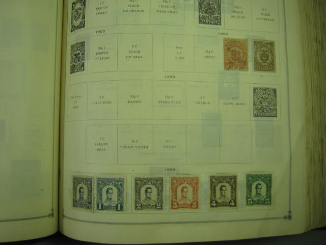 Vtg Scott International Junior Postage Stamp Album Collection Lot Copyright 1943 78