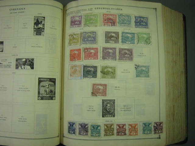 Vtg Scott International Junior Postage Stamp Album Collection Lot Copyright 1943 85