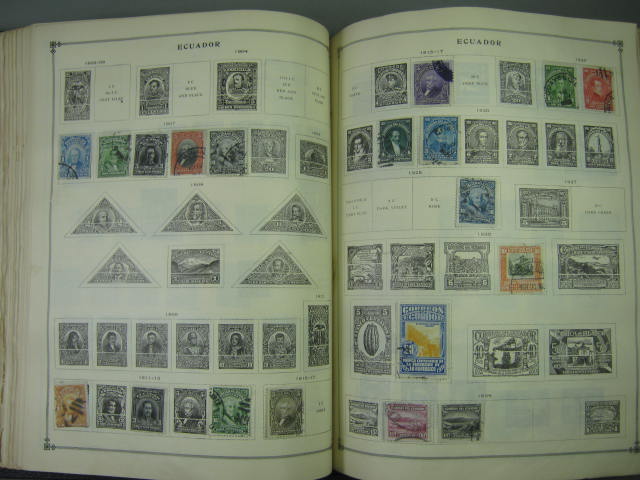 Vtg Scott International Junior Postage Stamp Album Collection Lot Copyright 1943 98