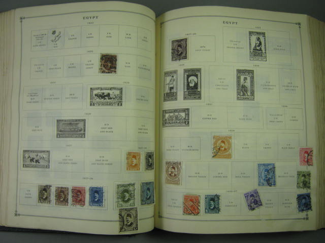 Vtg Scott International Junior Postage Stamp Album Collection Lot Copyright 1943 103