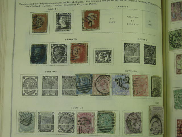 Vtg Scott International Junior Postage Stamp Album Collection Lot Copyright 1943 126