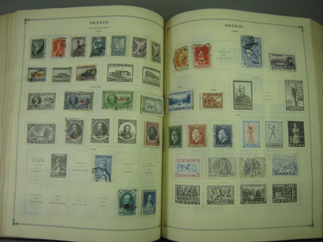 Vtg Scott International Junior Postage Stamp Album Collection Lot Copyright 1943 133