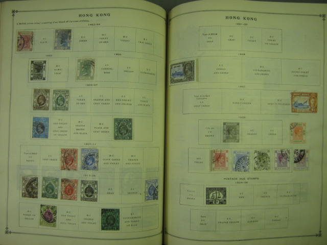 Vtg Scott International Junior Postage Stamp Album Collection Lot Copyright 1943 138