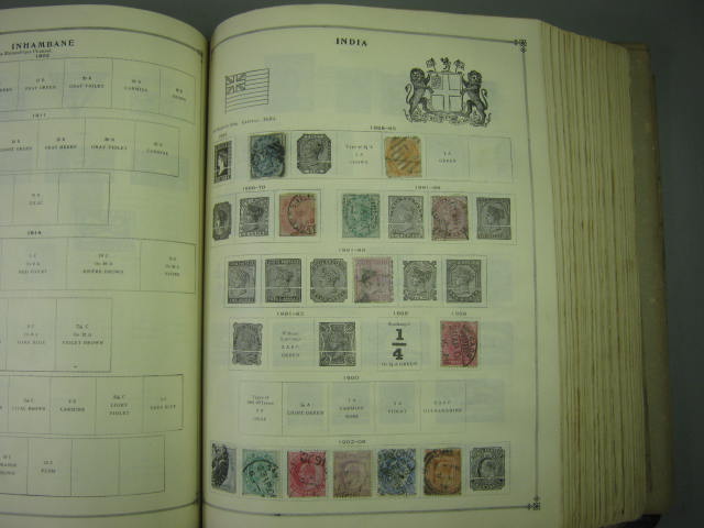 Vtg Scott International Junior Postage Stamp Album Collection Lot Copyright 1943 147