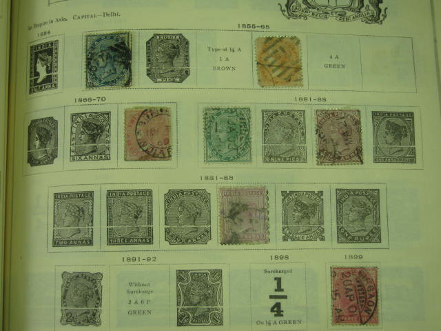 Vtg Scott International Junior Postage Stamp Album Collection Lot Copyright 1943 148