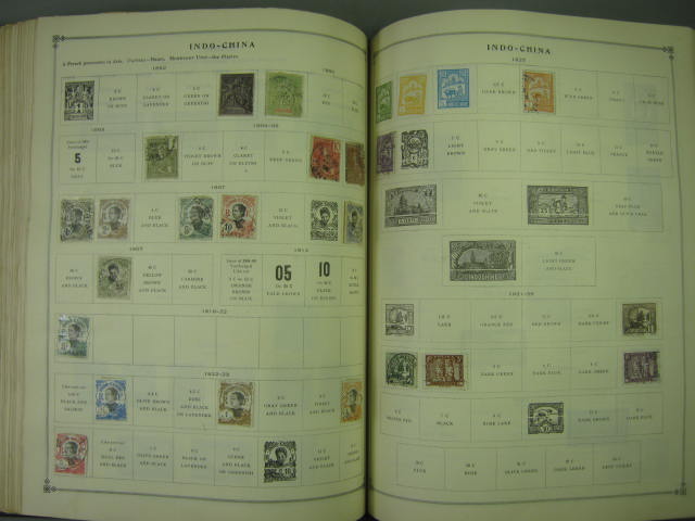 Vtg Scott International Junior Postage Stamp Album Collection Lot Copyright 1943 152