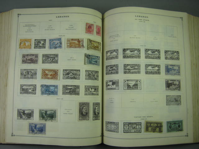 Vtg Scott International Junior Postage Stamp Album Collection Lot Copyright 1943 168