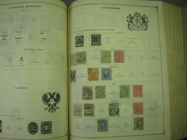 Vtg Scott International Junior Postage Stamp Album Collection Lot Copyright 1943 174