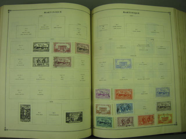 Vtg Scott International Junior Postage Stamp Album Collection Lot Copyright 1943 180
