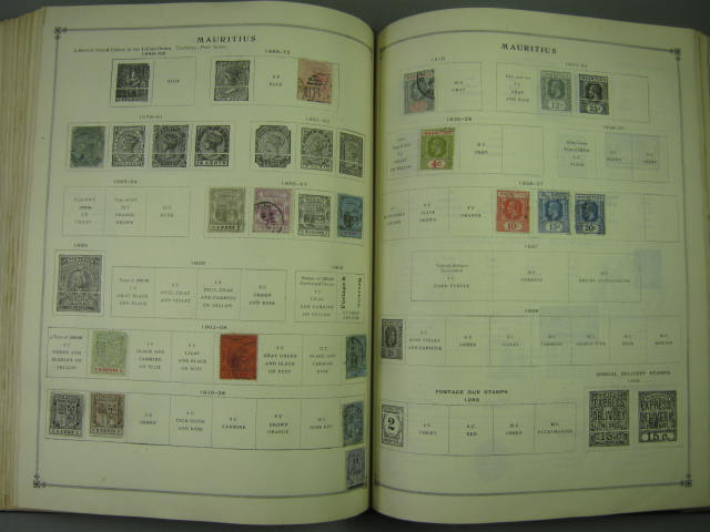 Vtg Scott International Junior Postage Stamp Album Collection Lot Copyright 1943 181