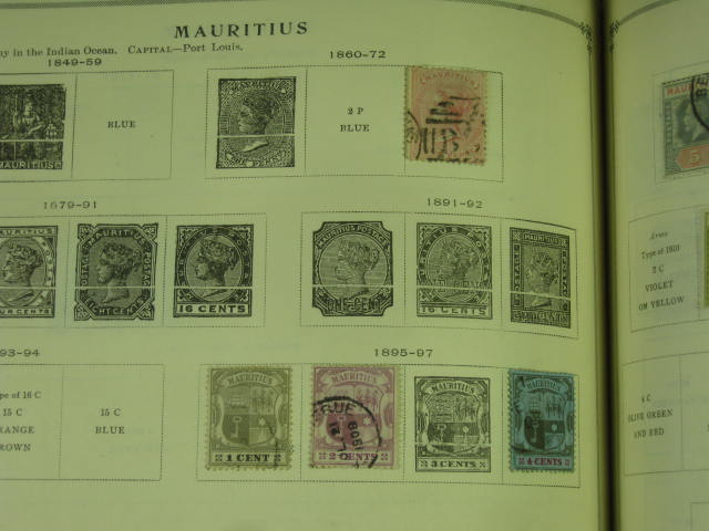 Vtg Scott International Junior Postage Stamp Album Collection Lot Copyright 1943 182