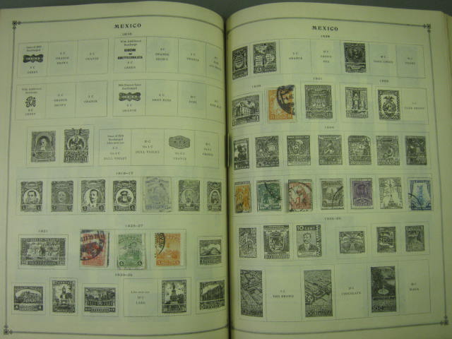 Vtg Scott International Junior Postage Stamp Album Collection Lot Copyright 1943 184