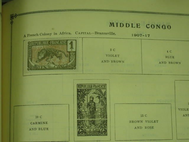 Vtg Scott International Junior Postage Stamp Album Collection Lot Copyright 1943 187