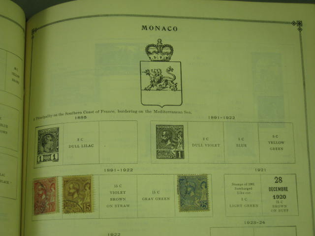 Vtg Scott International Junior Postage Stamp Album Collection Lot Copyright 1943 188