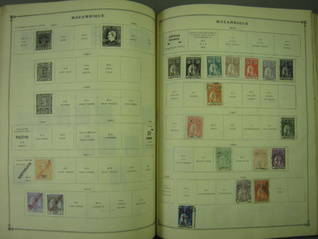 Vtg Scott International Junior Postage Stamp Album Collection Lot Copyright 1943 190